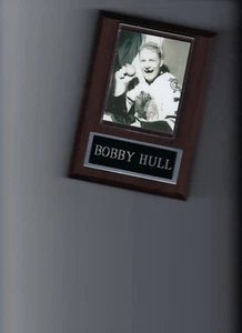 BOBBY HULL PLAQUE CHICAGO BLACKHAWKS HOCKEY NHL - Picture 1 of 1