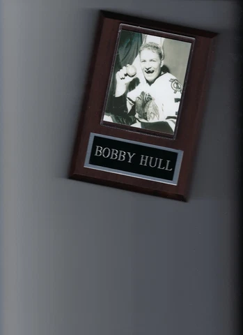 BOBBY HULL PLAQUE CHICAGO BLACKHAWKS HOCKEY NHL Cover