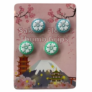 Nintendo Switch Thumb Grips Cherry Blossom Sakura Flower Joystick Caps Lite Pack - Picture 1 of 5