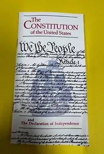 Folleto Constitución de los Estados Unidos y Declaración de Independencia - Imagen 1 de 4
