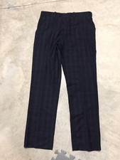 mens perry ellis slim fit pants 31 X 30 blue dress pants