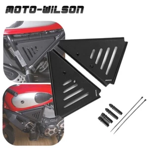 For Ducati Scrambler 800 Aluminum Side Frame Cover Panel Protector Airbox Cover - Picture 1 of 12