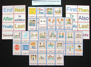 TARJETAS DE TRANSICIÓN - TDAH Autismo SEN PECS Ayudas visuales Ayudas para el hogar y el aula - Imagen 1 de 14