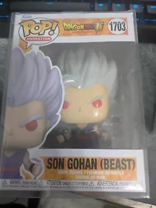 Funko Pop! Dragon Ball Super Son Gohan Beast #1703 ¡con protector en stock! - Imagen 1 de 2