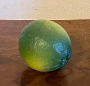 Penkridge Ceramics Tromp L'Oeil Porcelain Fruit Lime Sculpture England - Picture 1 of 7