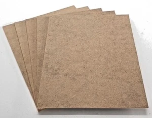 Tablero de respaldo MDF 2 mm marrón 3""x3"" a 16""x20"" - Plus A6 A5 A4 A3 - fuente FSC - Imagen 1 de 7