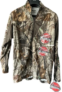 NEW Rocky Hunting Apparel 1/4 Zip Shirt RealTree AP HD Camo Scent IQ Atomic (L) - Picture 1 of 2