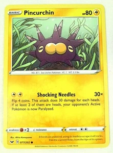 Pokémon Pincurchin Trading Card 077/202 - Bild 1 von 5
