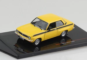 Opel Ascona A Tuning 1973 gelb schwarz 1:43 Ixo Modellauto CLC 418  - Bild 1 von 3