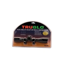 Truglo Scope 4x32 w/3/8" Rings Black TG8504BR - Picture 1 of 4