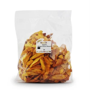 Organic Mango Pieces (Sweet) 1kg | BWFO | Free UK Mainland P&P - Picture 1 of 2