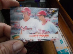 3D / Hologram Baseball Card Scott Rolen 1997 Premium 28/29 Denny's Restaurant - Picture 1 of 3