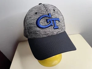 Georgia Tech Yellow Jackets GT Baseball Hat Cap By The Game Size L XL Flexfit - Picture 1 of 6