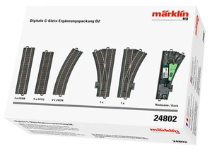 Märklin H0 24802 Digitale C-Gleis-Ergänzungspackung D2 - NEU + OVP - Picture 1 of 1