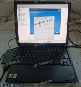 Retro Vintage IBM ThinkPad R32 Pentium 4 M 1.7Ghz 512MB RAM 20GB HDD + Charger - Picture 1 of 7