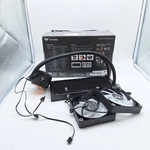 Thermaltake TH240 ARGB Sync V2 CPU Liquid Cooler/AlO Liquid Cooling/Black *READ* - Photo 1/3