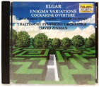 ELGAR: ENIGMA VARIATIONS; COCKAIGNE OVERTURE - Baltimore Symphony, Zinman - CD