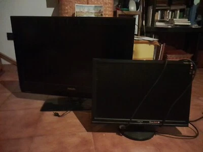 televisore 32 pollici Philips + Minutor Asus - Immagine 1 di 4