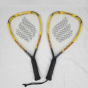 2-Pack Ektelon PowerFan NITRO LONGBODY 900 POWERLEVEL Racquetball Racquet - Picture 1 of 13