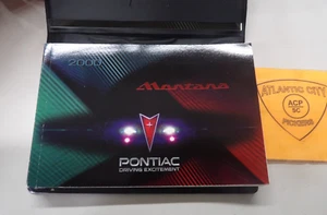2000 Pontiac Montana Book with Case - Picture 1 of 8