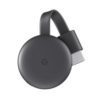 GOOGLE CHROMECAST 3RD GEN HD NEW DIGITAL MEDIA STREAMER CHARCOAL GA00439 - Image 1 of 4