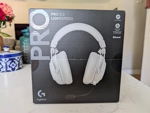 Logitech PRO X 2 Lightspeed Wireless Gaming Headset White Graphene Driver NIB - Zdjęcie 1 z 3