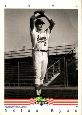 1992 Classic Best #1 Nolan Ryan [GOATCARDS] - Image 1 of 2