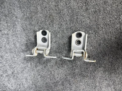 🔶2009-2025 Nissan 370Z Front Left Driver Side Door Upper & Lower Hinge Pair OEM - Image 1 of 4