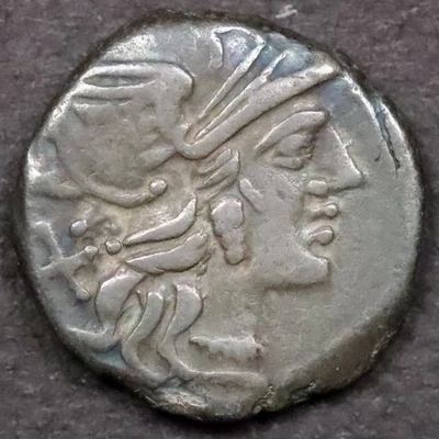 Roman Republic. C. Renius. AR Denarius. Rome Mint. 138 BC. - Image 1 of 2