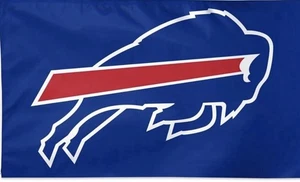 Bandera azul de los fanáticos del fútbol americano Buffalo Bills de 3x5 pies - Banner de regalo ideal de la NFL - Imagen 1 de 1