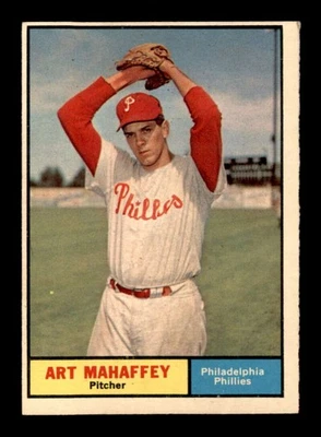1961 Topps #433 Art Mahaffey   EXMT/EXMT+ X3590411 - Image 1 of 3