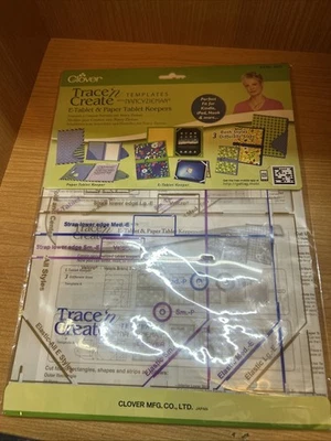 Nancy Zieman Clover Trace n Crear Papel E Tableta Guardianes Plantilla 9570 Foto 1 de 2