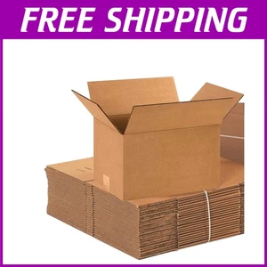 12x9x8 Corrugated Boxes, Pack of 25, Moving & Storage - Picture 1 of 9