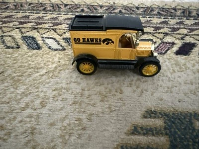 Hucha modelo antiguo diecast Iowa Hawkeyes coleccionable  Foto 1 de 3