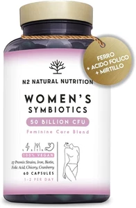 Fermenti Lattici Probiotici Donna (50 Milioni UFC/17 Ceppi) Integratore Probioti - Foto 1 di 12