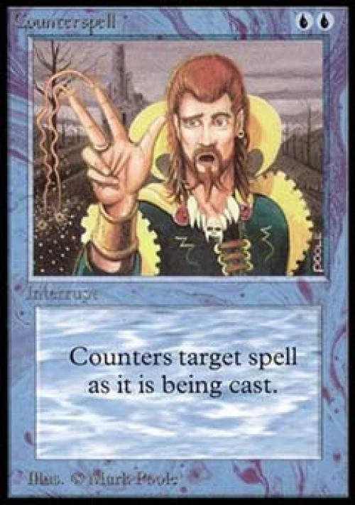 Counterspell - Damaged / Poor MTG Beta - Image 1 of 1