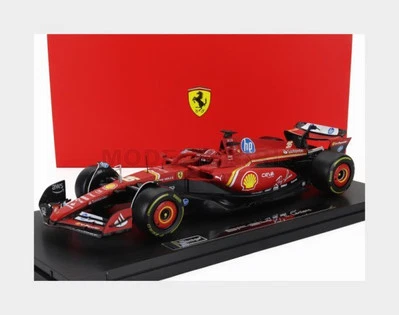 BURAGO 18-16821-L-IMOLA-SHOWCASE FERRARI F1 SF-24 TEAM SCUDERIA FERRARI N 16 4th - Immagine 1 di 2