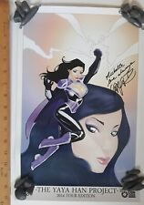 the yaya han project 2014 tour edition poster signed? 11X17"