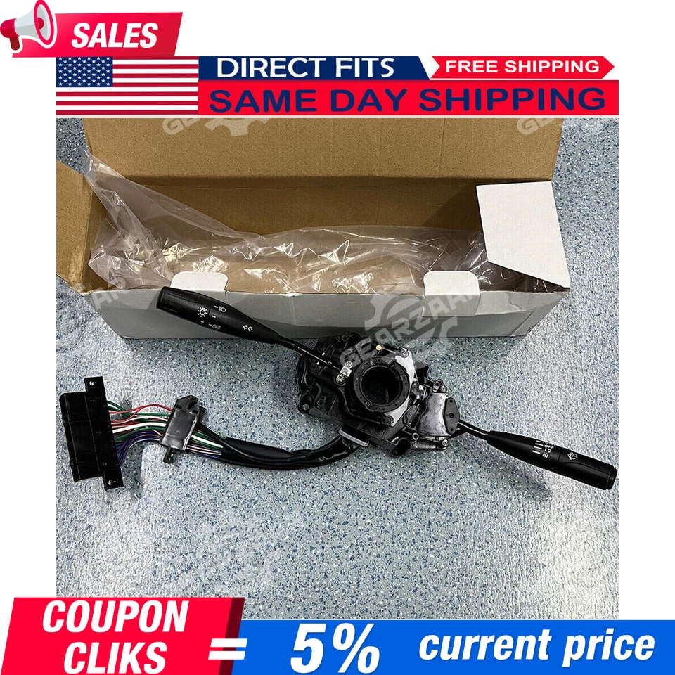 For 1989-1995 Toyota Pickup Truck Headlight Turn Signal Wiper Switch ,84310-3530 Foto 1 de 4