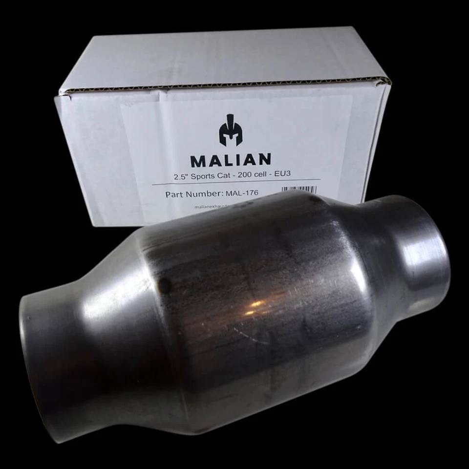 2.5" / 63mm Universal Sports Cat Performance Exhaust Pipe, 200CPI