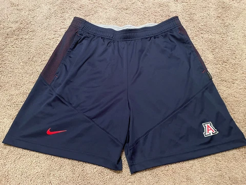 Nike Arizona Wildcats Vapor Pockets DriFit Shorts Large OnField Football Jedd Cover