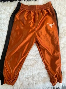 NCAA Texas Longhorns Joggers Mens Burnt Orange Sweatpants Wear Size 3T - Picture 1 of 5
