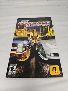 Midnight Club 3: DUB Edition -- Remix (Sony PlayStation 2, 2006) Manual Only - Picture 1 of 4