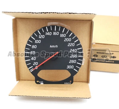 NUEVO Velocímetro Nissan 300KMH para R34 GTR V Spec II SOLO M Spec SOLO 24820-AA414 Foto 1 de 2