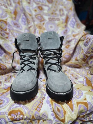 Calvin Klein女式摩托车靴 — 第 1/4 张图片