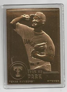 Chan Ho Park 2000 Danbury Mint Sealed 22 kt Gold Card # 176 - Picture 1 of 1