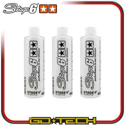 3 MISURINI OLIO MISCELA STAGE 6 con TAPPO 250ml MISURINO GRADUATO SCOOTER VESPA - Imagen 1 de 4