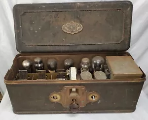 King Radio, Buffalo, Neutrodyne, Model FF Metal Case,Tube Radio -Parts or Repair - Picture 1 of 12