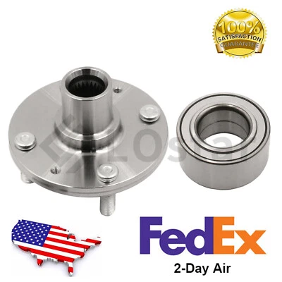 Front Wheel Hub & Bearing Assembly Fits 2000-2012 Hyundai Accent Kia Rio5 Foto 1 de 3