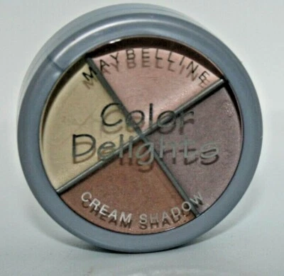 MAYBELLINE COLOR DELIGHTS SOMBRA CREMA CUÁDRUPLE ##60 BRILLO AMANECER DESCONTINUADO Foto 1 de 2